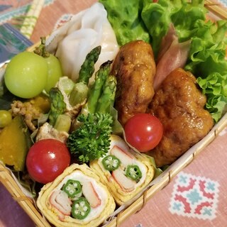 罪悪感なし、つくね豆腐バーグの照り焼き弁当